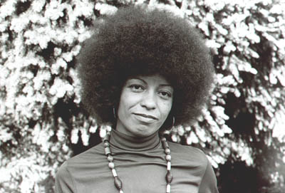 Angela Davis, radical black activist and philosopher, was arrested as a suspected conspirator in the abortive attempt to free George Jackson from a courtroom in Marin County, California, August 7, 1970.